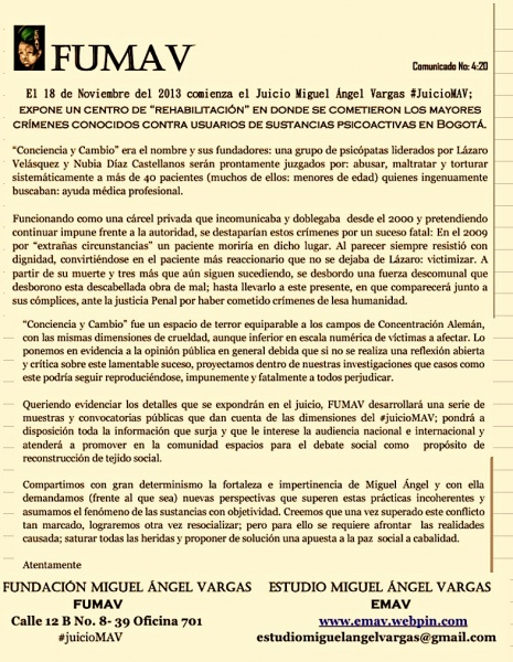 campaña #juicioMav